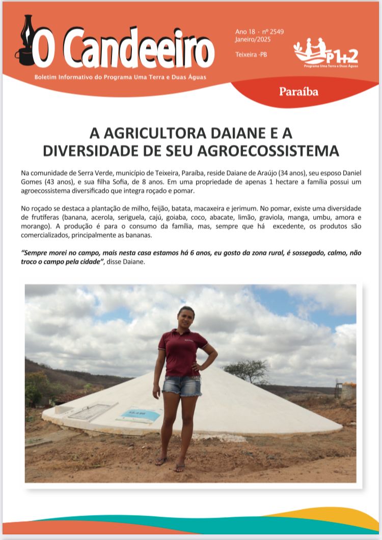 A AGRICULTORA DAIANE E A DIVERSIDADE DE SEU AGROECOSSISTEMA